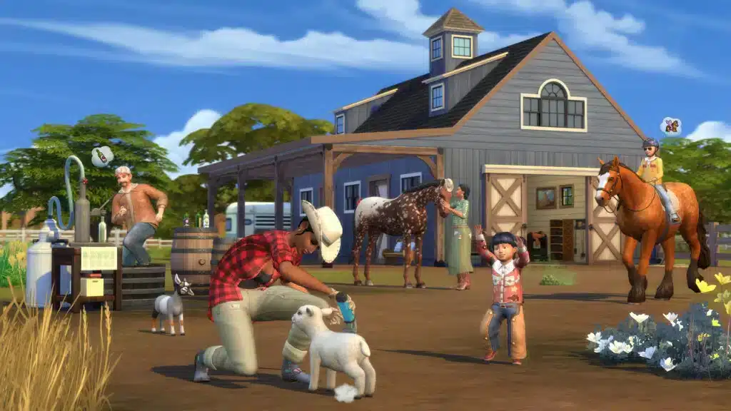 Los Sims 4 Rancho de Caballos Descargar 